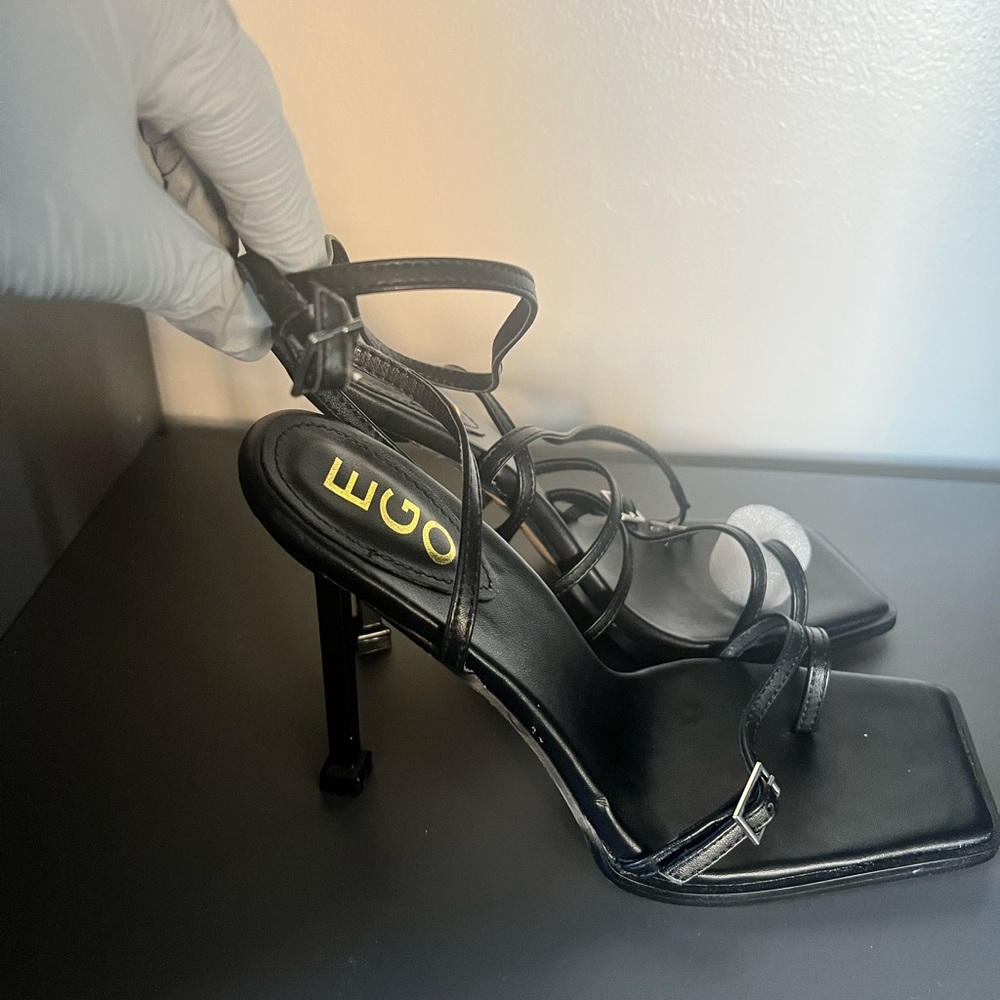 *BRAND NEW* EGO OPEN TOE STRAPPY BUCKLE HEEL